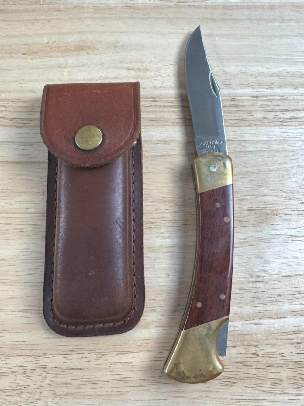 Craftsman Lockback Folding Knife Vintage 95233 MC-115